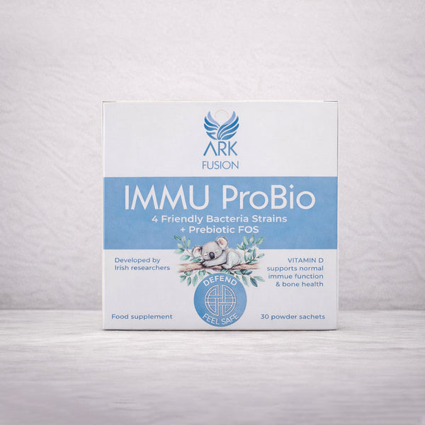 IMMU ProBio | 5 Billion CFU Probiotic Powder + Prebiotic Fiber & Vitamin D3